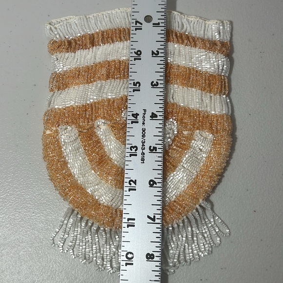 Antique c1920’s ART DECO Iridescent Beaded Handbag, Made in Czech Republic - Picture 3 of 4